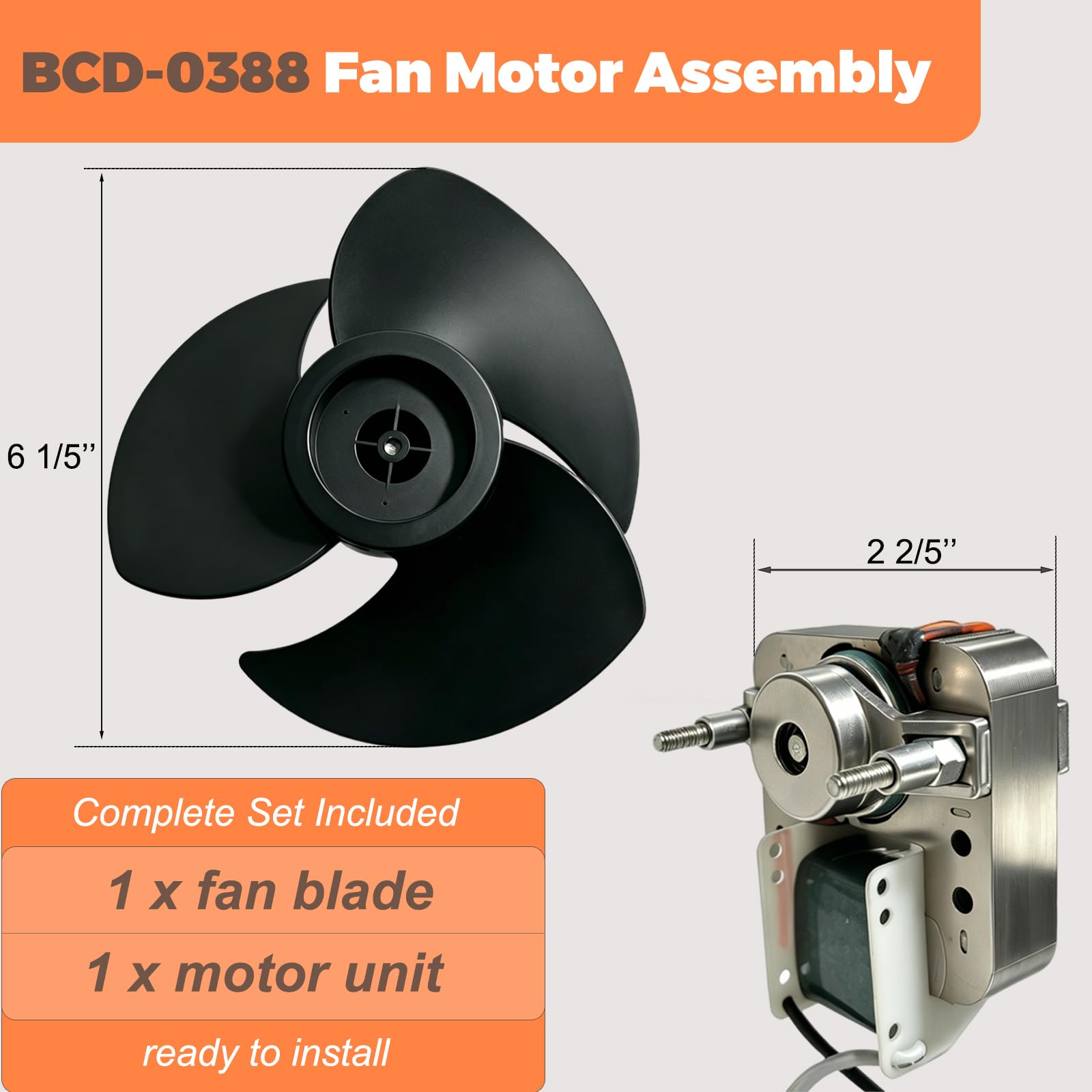 Home Bathroom Fan - BCD-0388 バスルーム排気ファンモーター、60 CFM 静音 1.0 ソーン