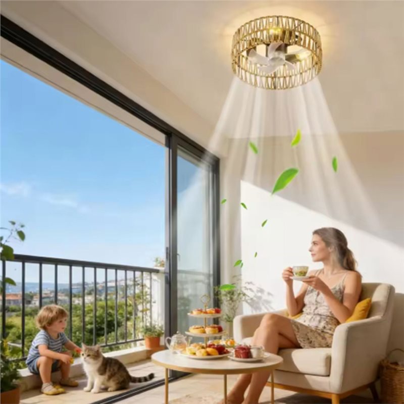 モダンな3段階風量調節付きシーリングファンライト、寝室、家庭 - Home Bathroom Fan のレビューと価格