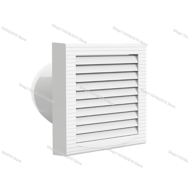 8インチダクトレス浴室排気ファン、150mm壁掛け換気扇、自 - Home Bathroom Fan のレビューと価格