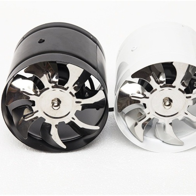 4インチ浴室排気ファン 家庭用キッチン金属製壁掛け換気扇 ト - Home Bathroom Fan のレビューと価格