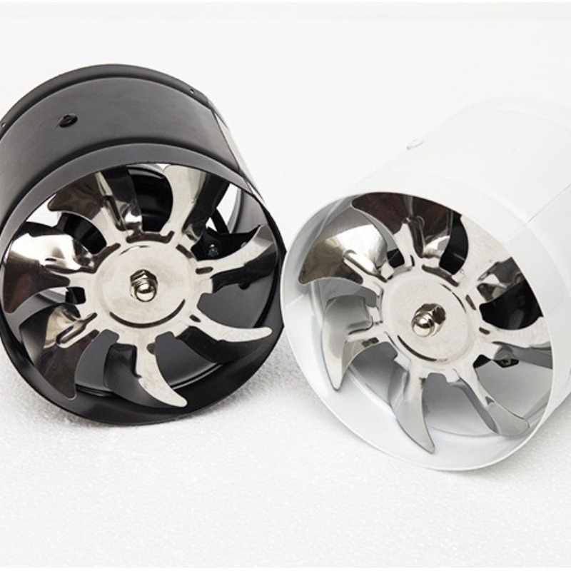 4インチ浴室排気ファン 家庭用キッチン金属製壁掛け換気扇 ト - Home Bathroom Fan のレビューと価格