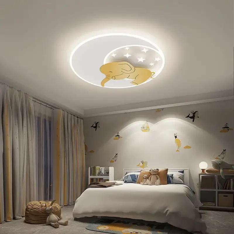 デザイナークリエイティブエレファント LED シーリングライ - Home Bathroom Lighting Design のレビューと価格