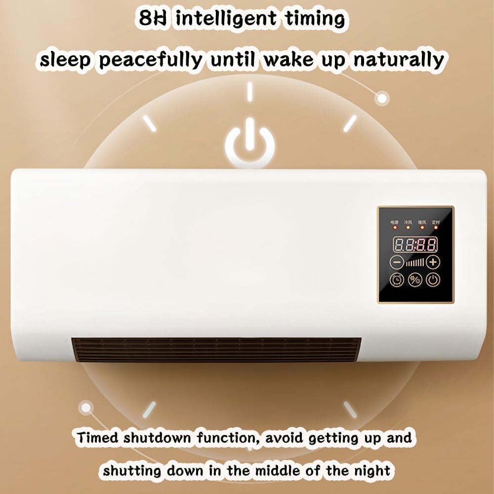 ポータブルエアファン、2000W壁掛けヒーター（リモコン付き - Home Bathroom Fan のレビューと価格