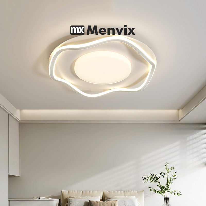 モダンなLEDシャンデリアシーリングライト、光沢のあるミニマ - Home Bathroom Lighting Design のレビューと価格
