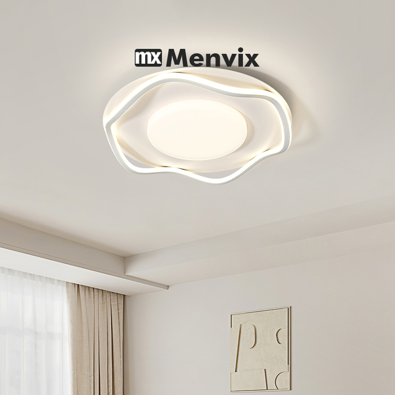 モダンなLEDシャンデリアシーリングライト、光沢のあるミニマ - Home Bathroom Lighting Design のレビューと価格