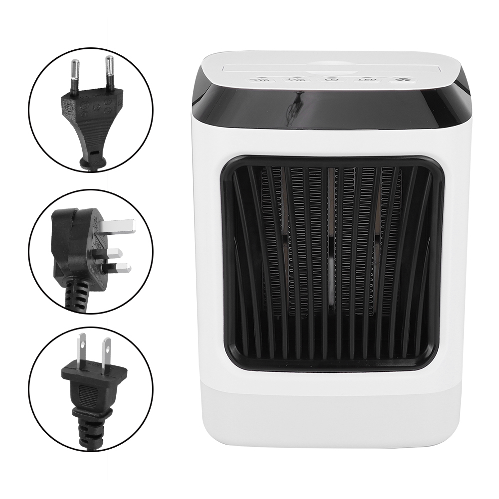 リモコン付きポータブルホームオフィス用電気卓上ファンヒーター - Home Bathroom Fan のレビューと価格