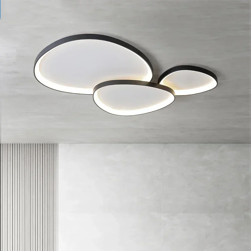 北欧雲 LED シーリングライトダイニングリビングルーム研究 - Home Bathroom Lighting Design のレビューと価格